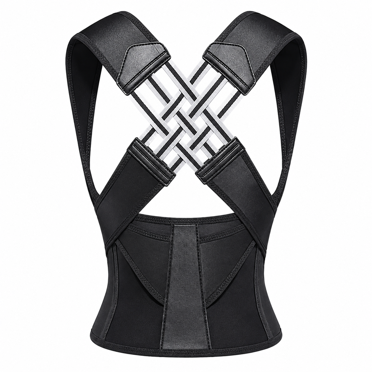 Back Brace Posture Corrector for Women and Men, Shoulder Straightener Adjustable Full Back Support Upper and Lower Pain Relief