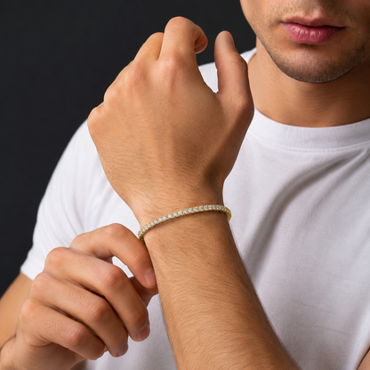 The Perfect Classic Tennis Bracelet – Gift for Him & Her