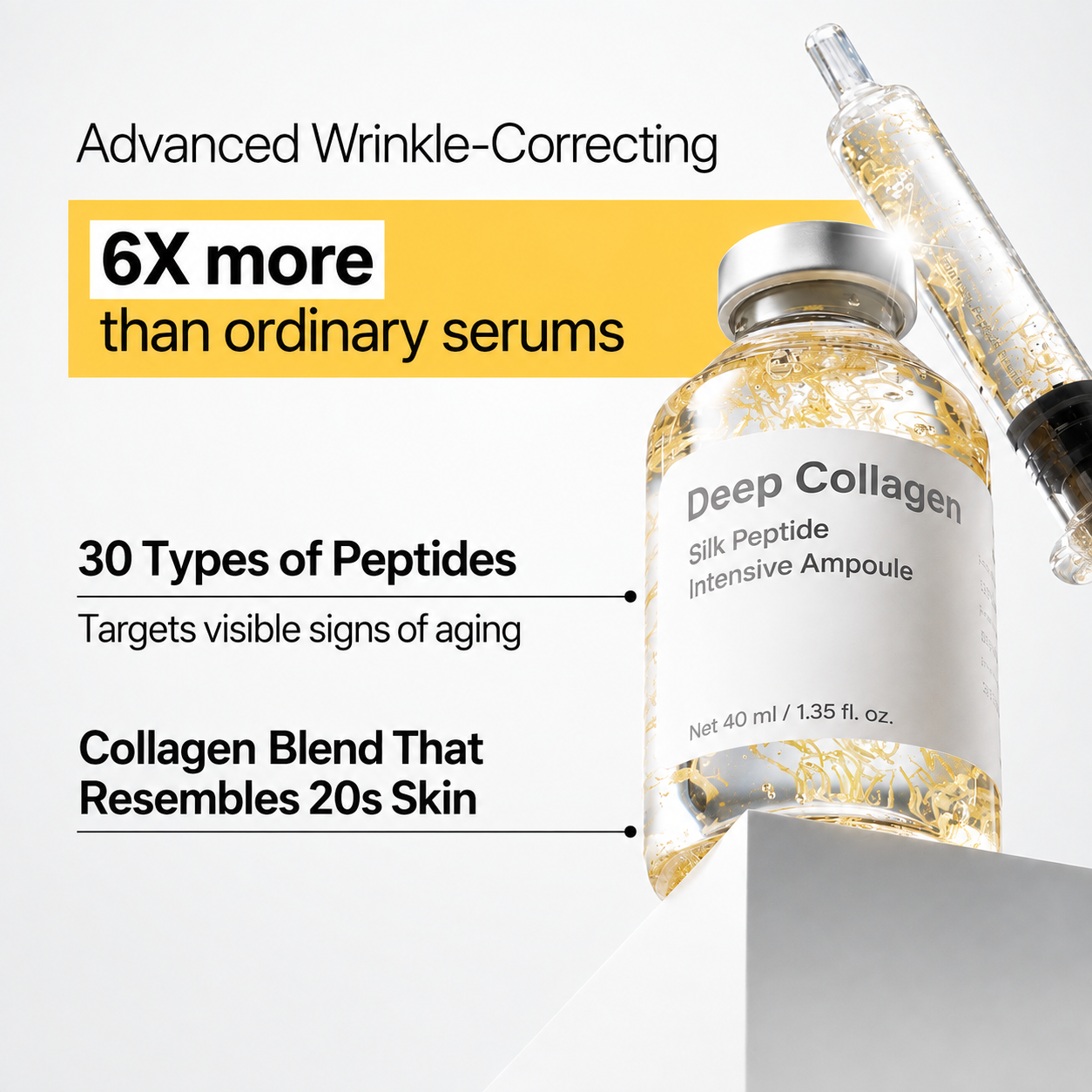 Deep Collagen Silk Peptide Serum
