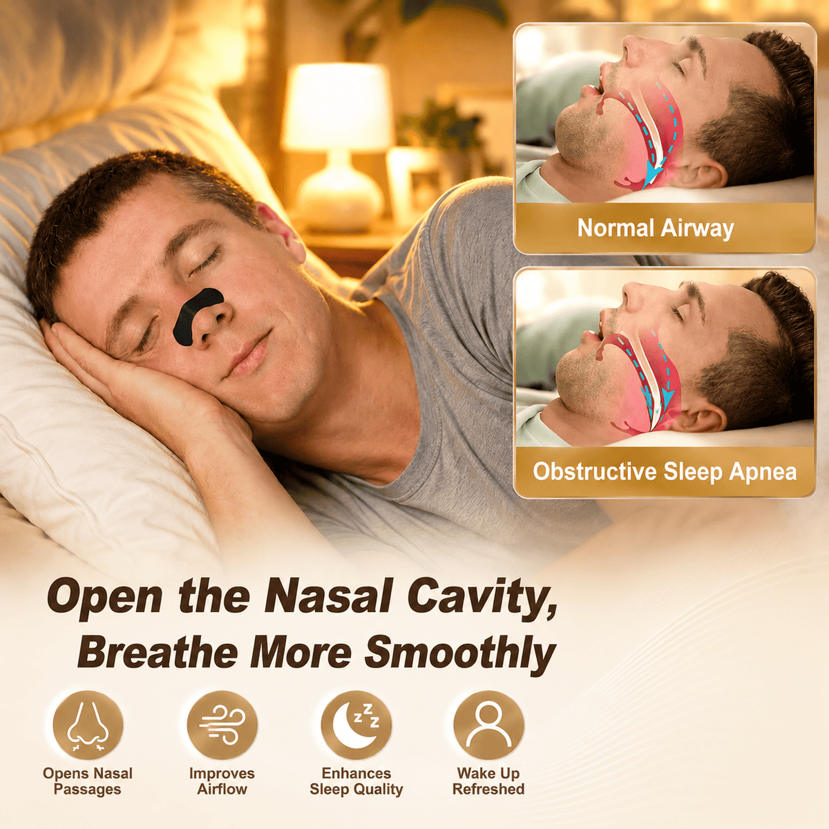Anti Snoring Nose Strips