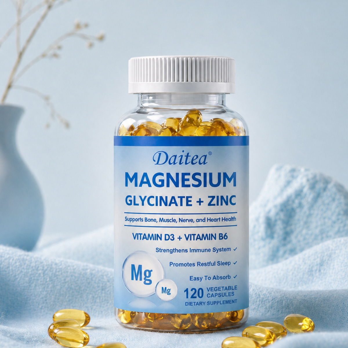 Daitea Magnesium Glycinate — Absorption that your body needs