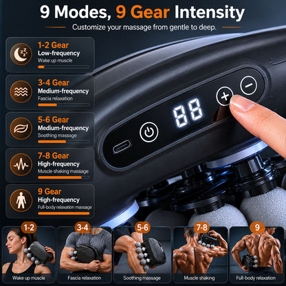 High-Frequency Vibration Deep Body Massage Device