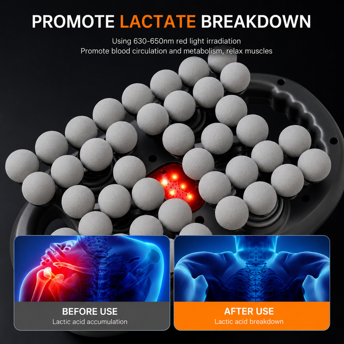 High-Frequency Vibration Deep Body Massage Device