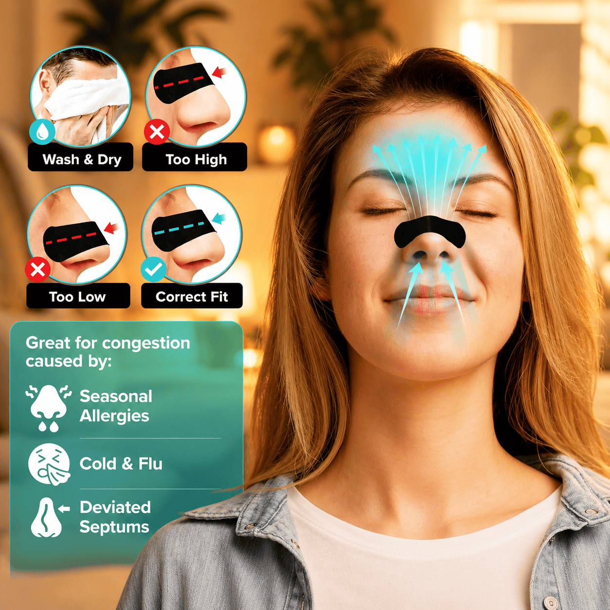Anti Snoring Nose Strips