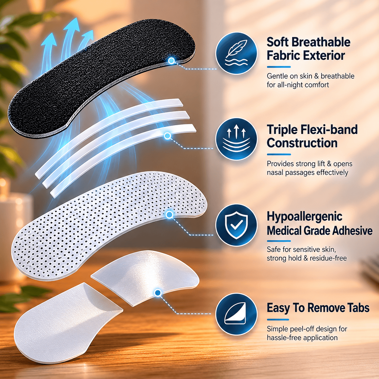 Anti Snoring Nose Strips
