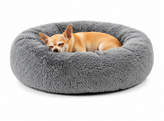 Pet Calming Donut Bed